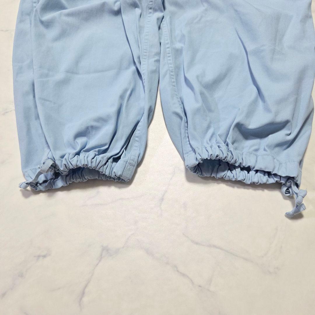 極美品✨24SS ティッカ TICCA コットン カーゴパンツ 水色 F 現行