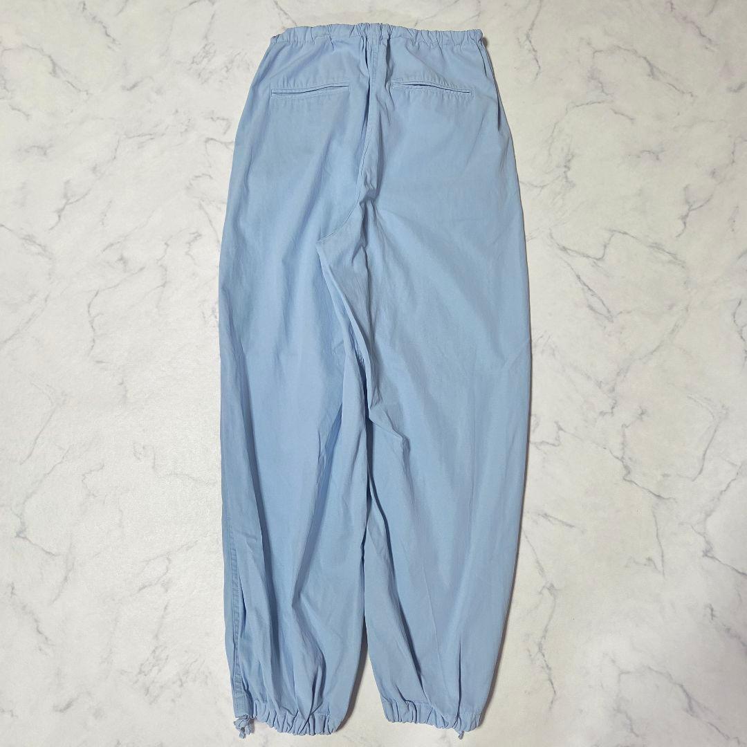 極美品✨24SS ティッカ TICCA コットン カーゴパンツ 水色 F 現行