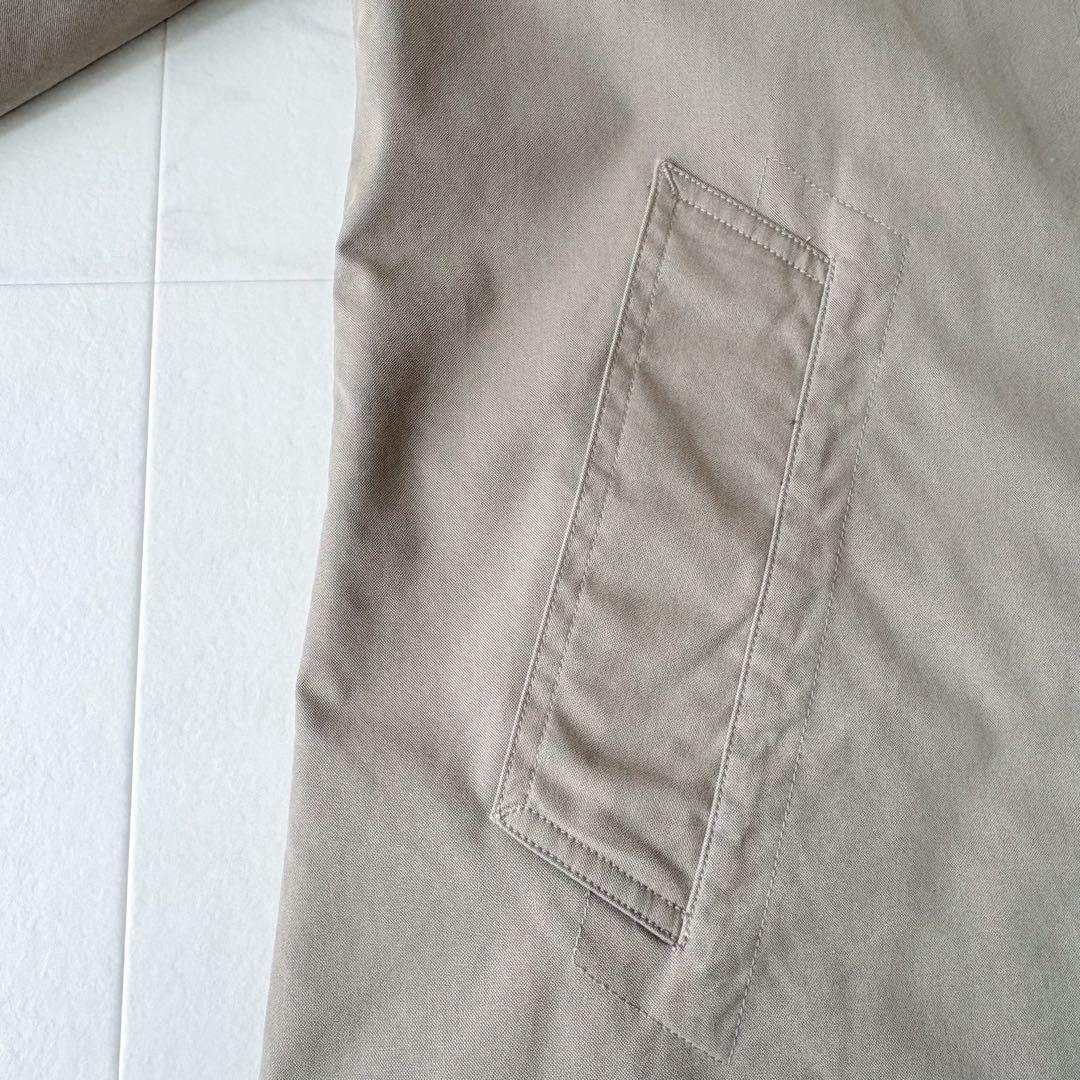 美品✨《MHL.》近年 ダウンライナー付 ステンカラーコート カーキ XL