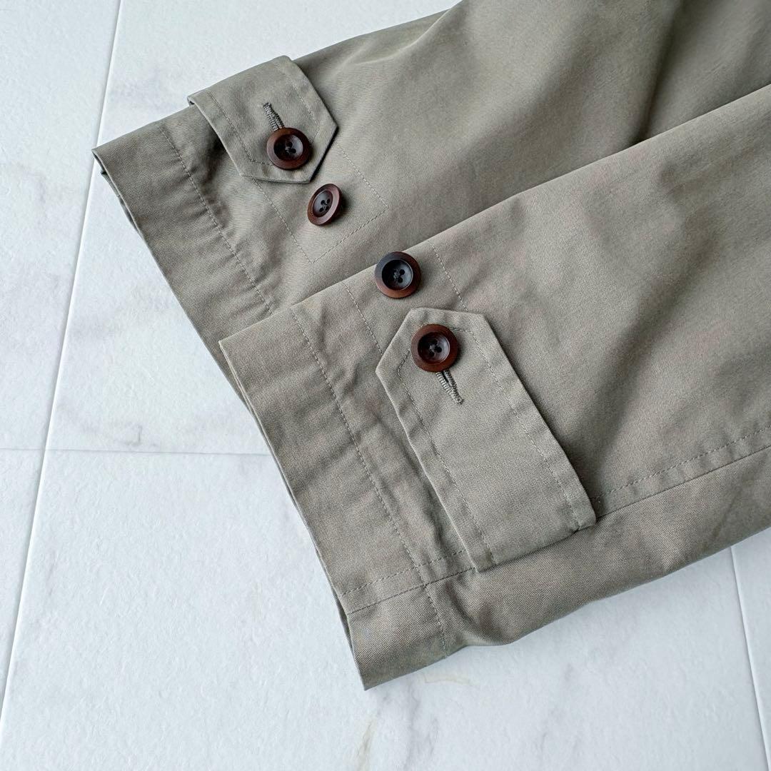 美品✨《MHL.》近年 ダウンライナー付 ステンカラーコート カーキ XL