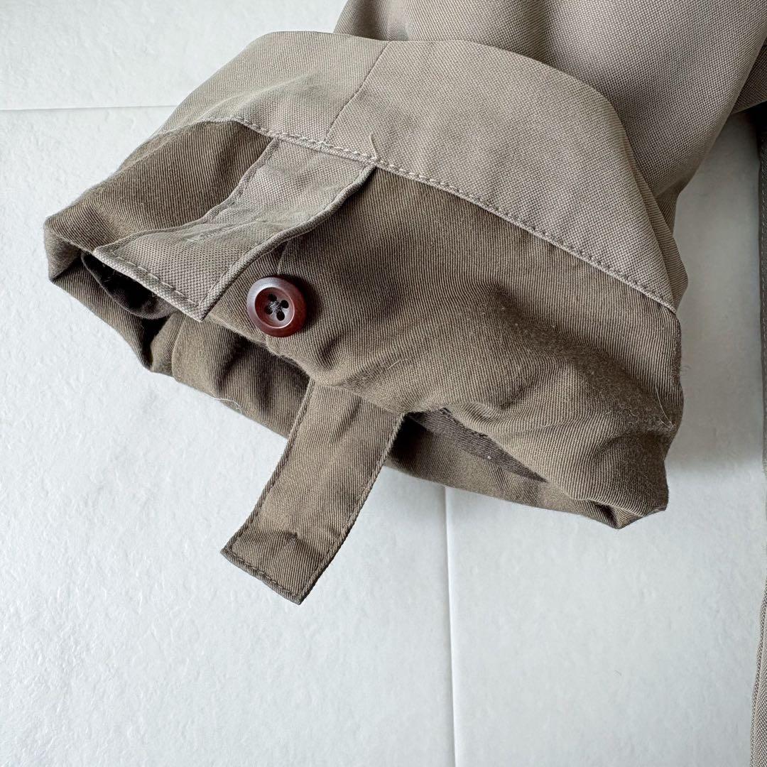 美品✨《MHL.》近年 ダウンライナー付 ステンカラーコート カーキ XL