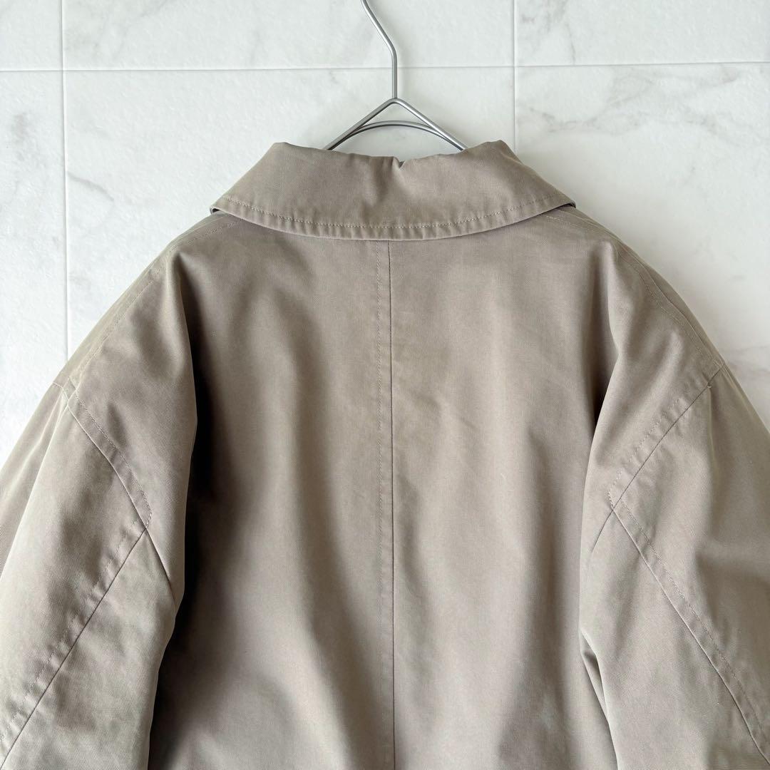 美品✨《MHL.》近年 ダウンライナー付 ステンカラーコート カーキ XL