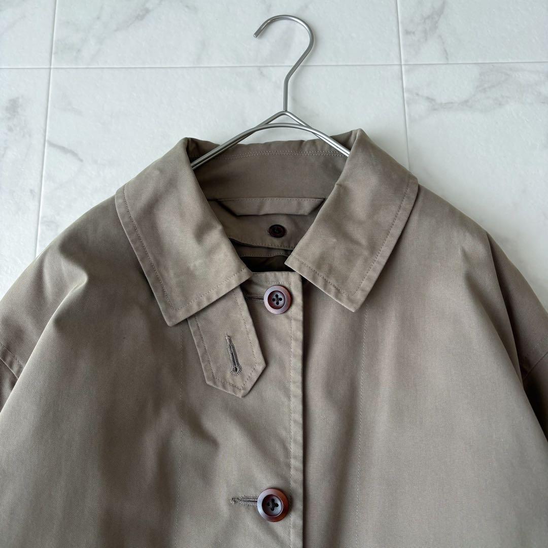 美品✨《MHL.》近年 ダウンライナー付 ステンカラーコート カーキ XL