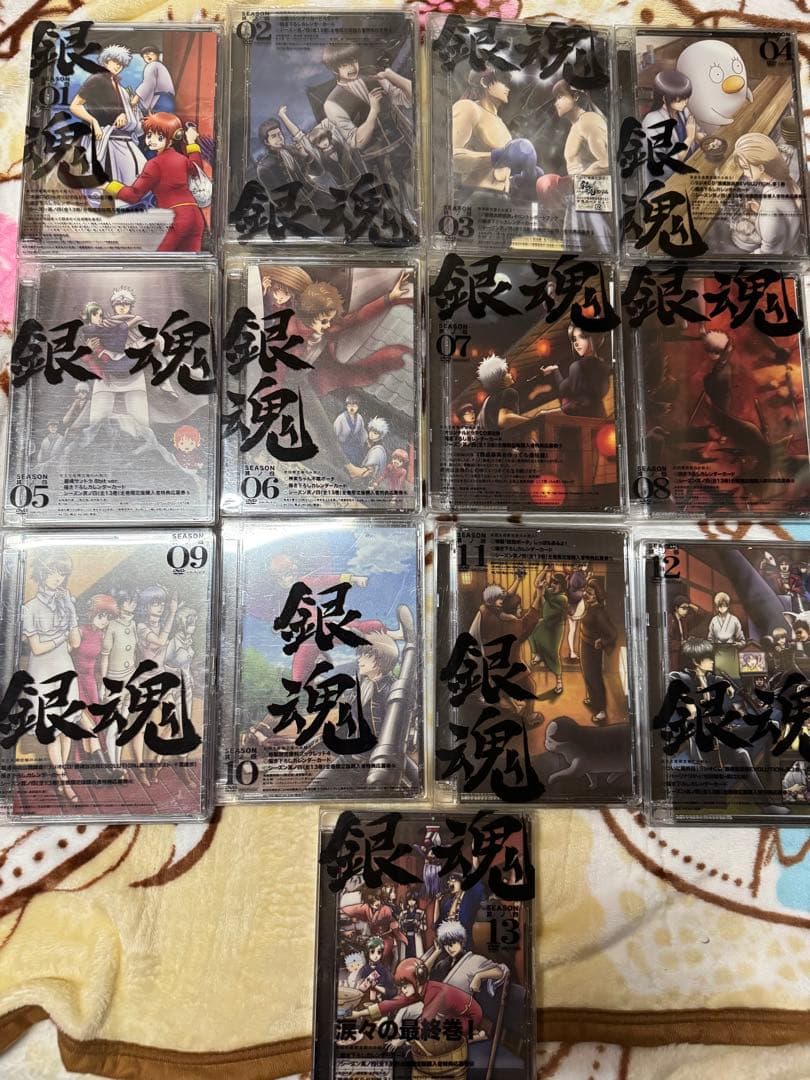 銀魂　DVD シーズン1 .2 .3 .4 銀魂' 全巻　セット