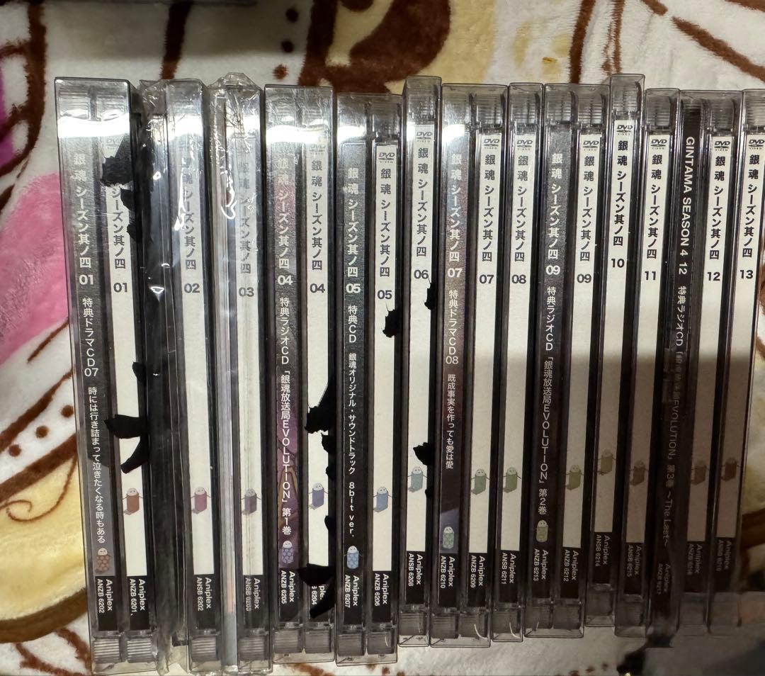 銀魂　DVD シーズン1 .2 .3 .4 銀魂' 全巻　セット