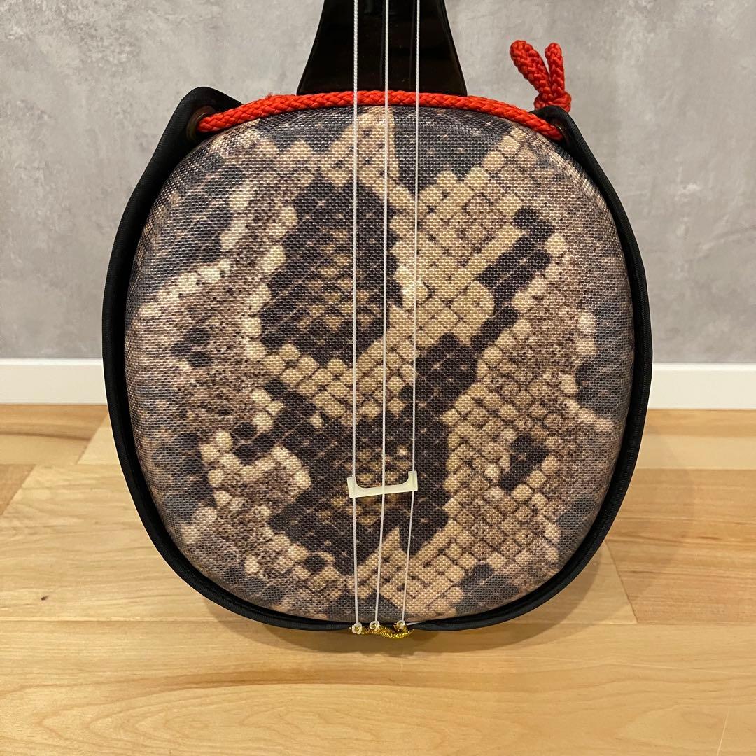 沖縄 三線 人工 蛇皮 初心者 美品 和楽器 民謡 入門 練習 ギター