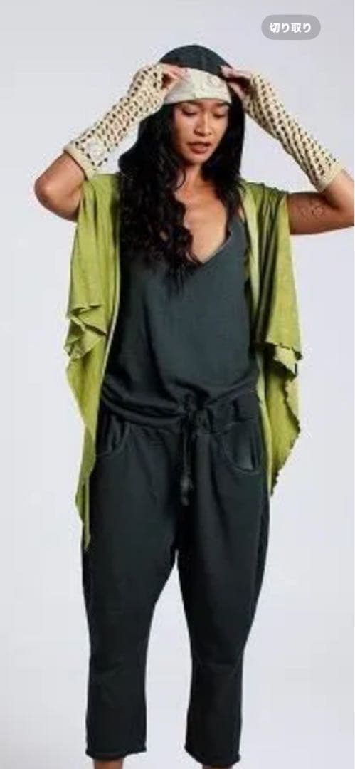 salsation 秋冬新作 V-Neck jumpsuit