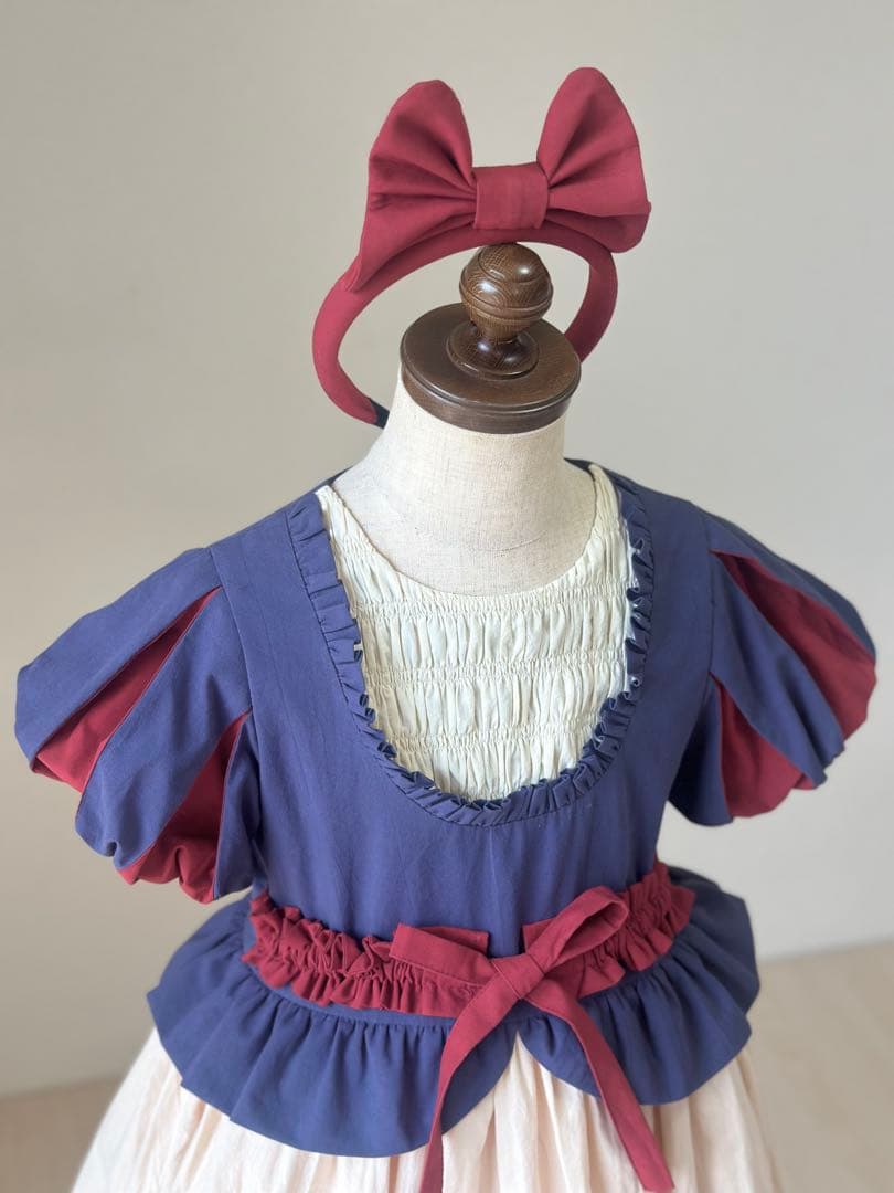 みぃNo.T501白雪姫ワンピースNo.H2503ブラウンチュチュスカート