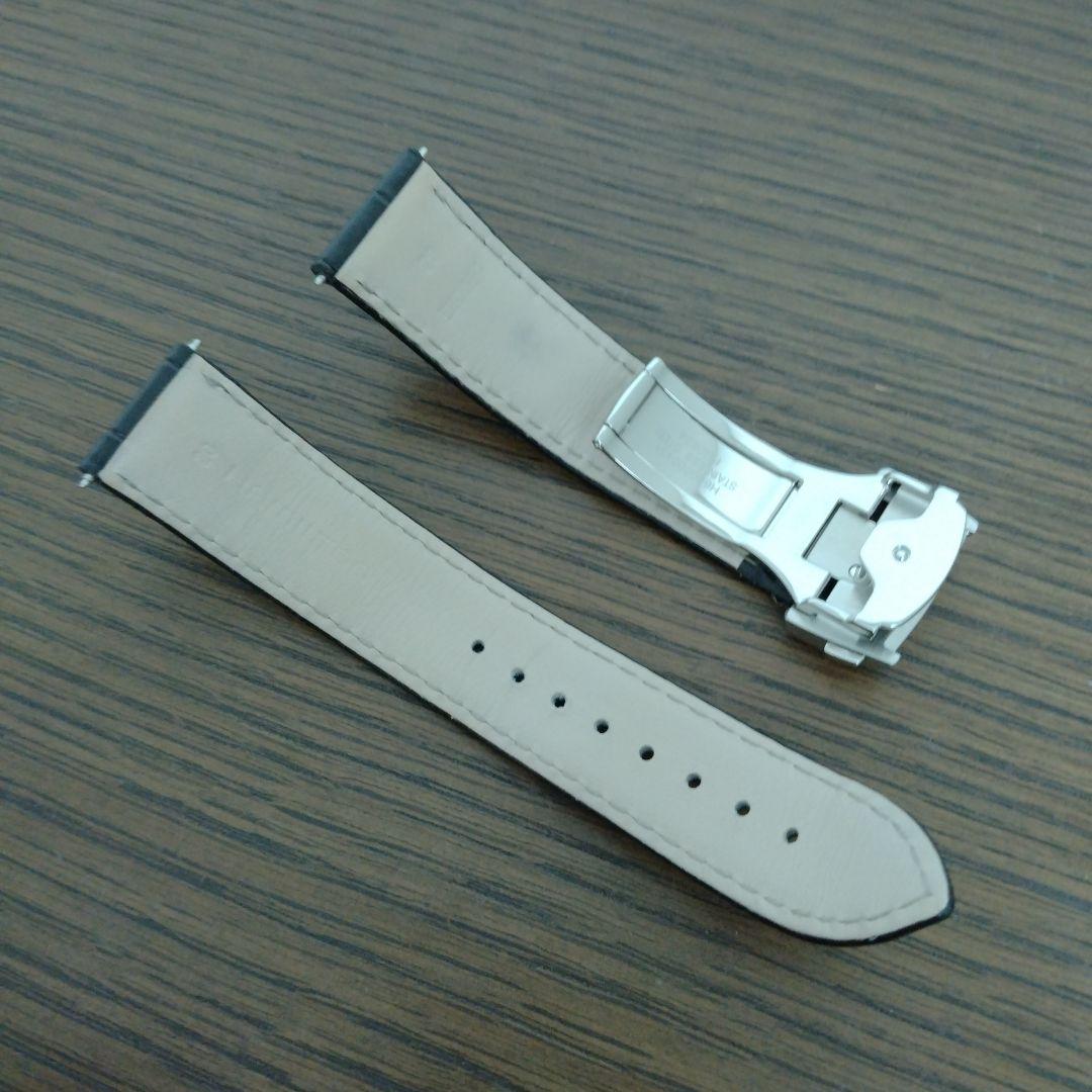 Hamilton レザーベルトH6003241161付け幅20ミリ