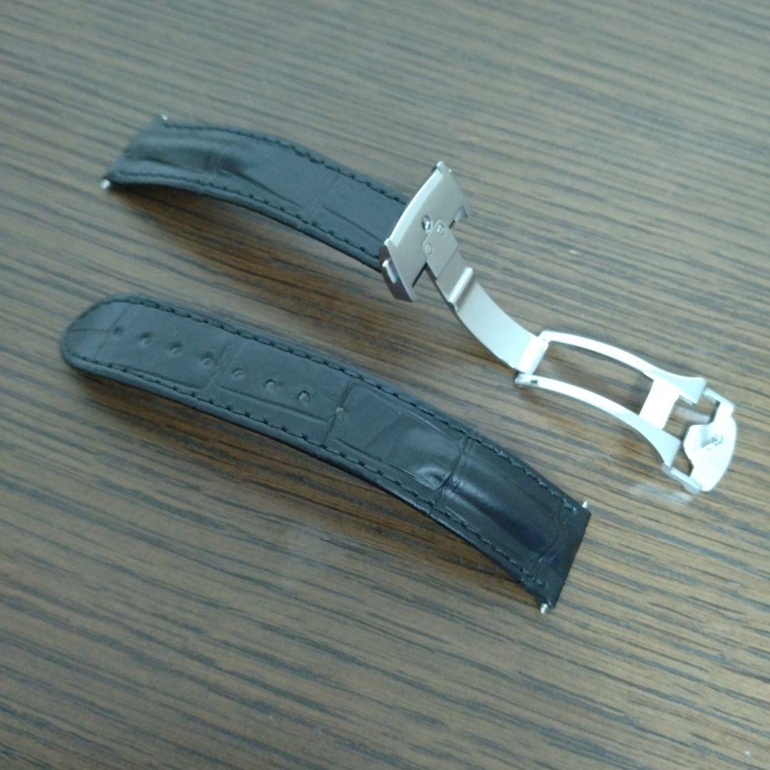 Hamilton レザーベルトH6003241161付け幅20ミリ