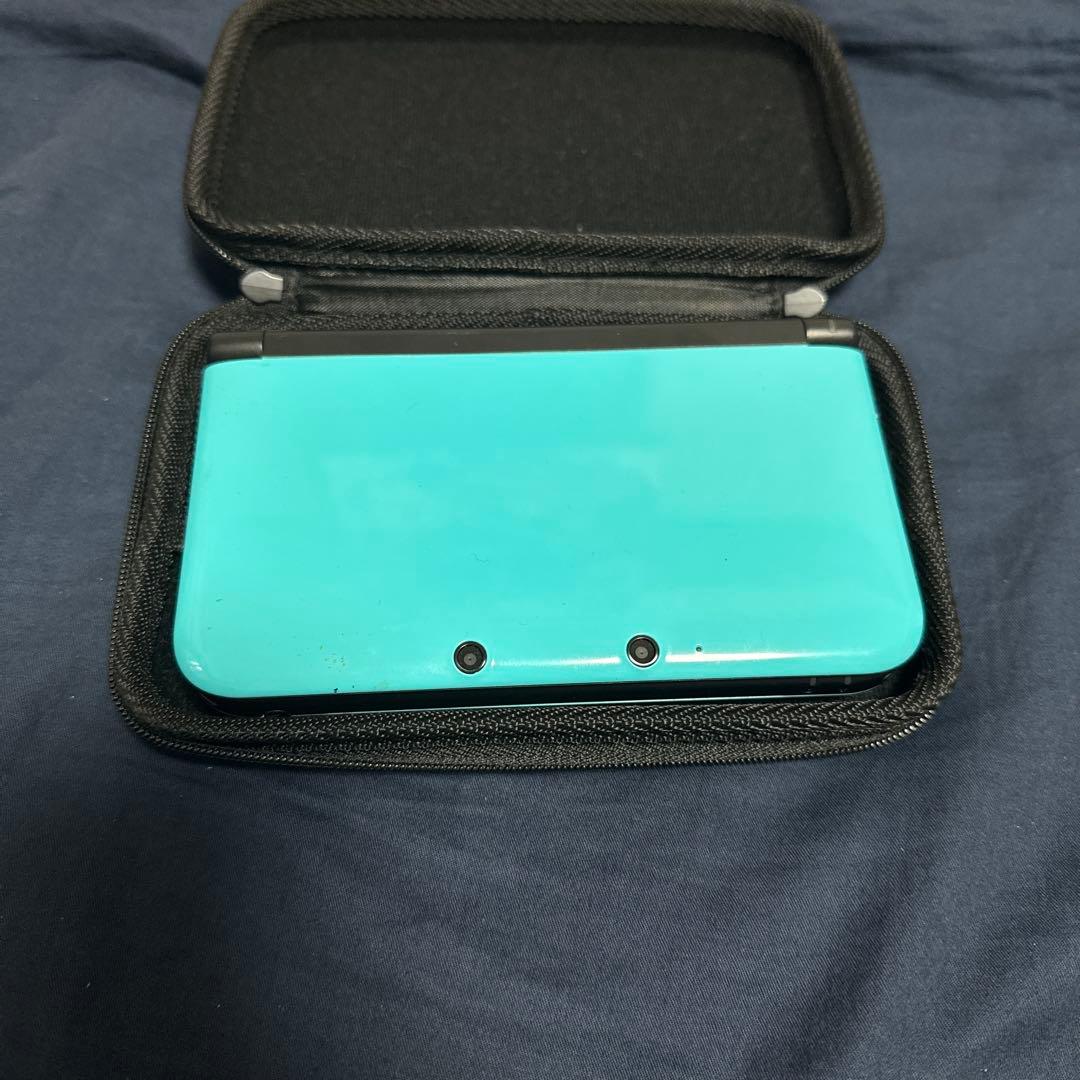 偽トロキャプチャー3DS LL ターコイズ×ブラック
