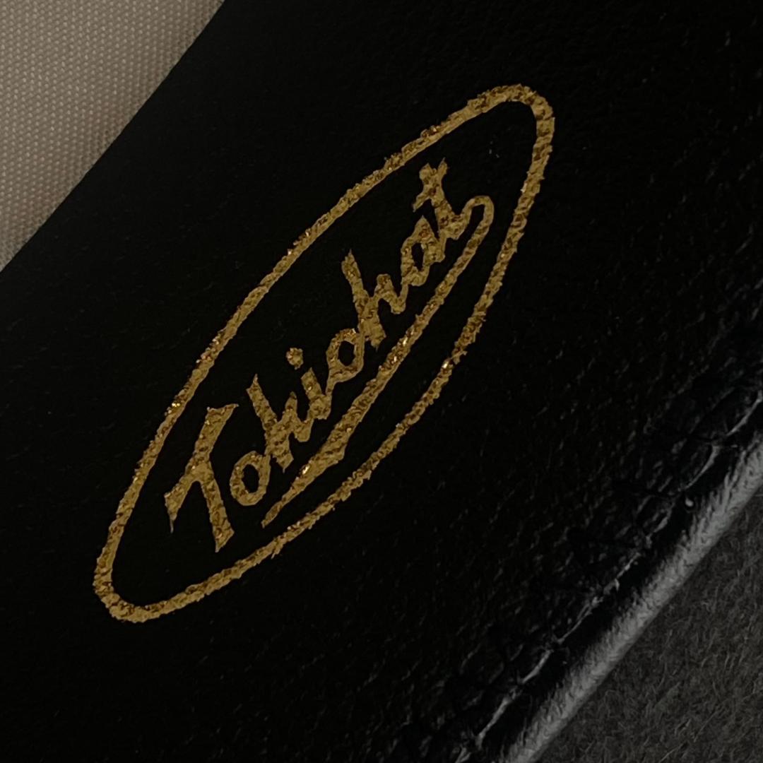 1535【新品 Tokiohat】高級中折れ帽 ラビットファー グレー 58cm