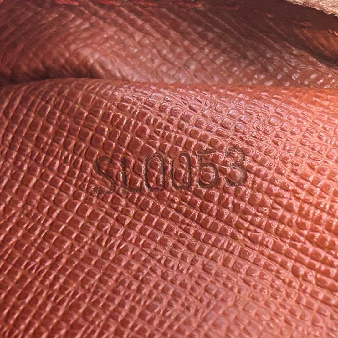 真贋済　ルイヴィトン　ダミエ　ダヌーヴ　ショルダーバッグ　エベヌ