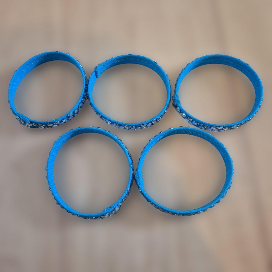 社交ダンス　ラテンドレス　青　S～M