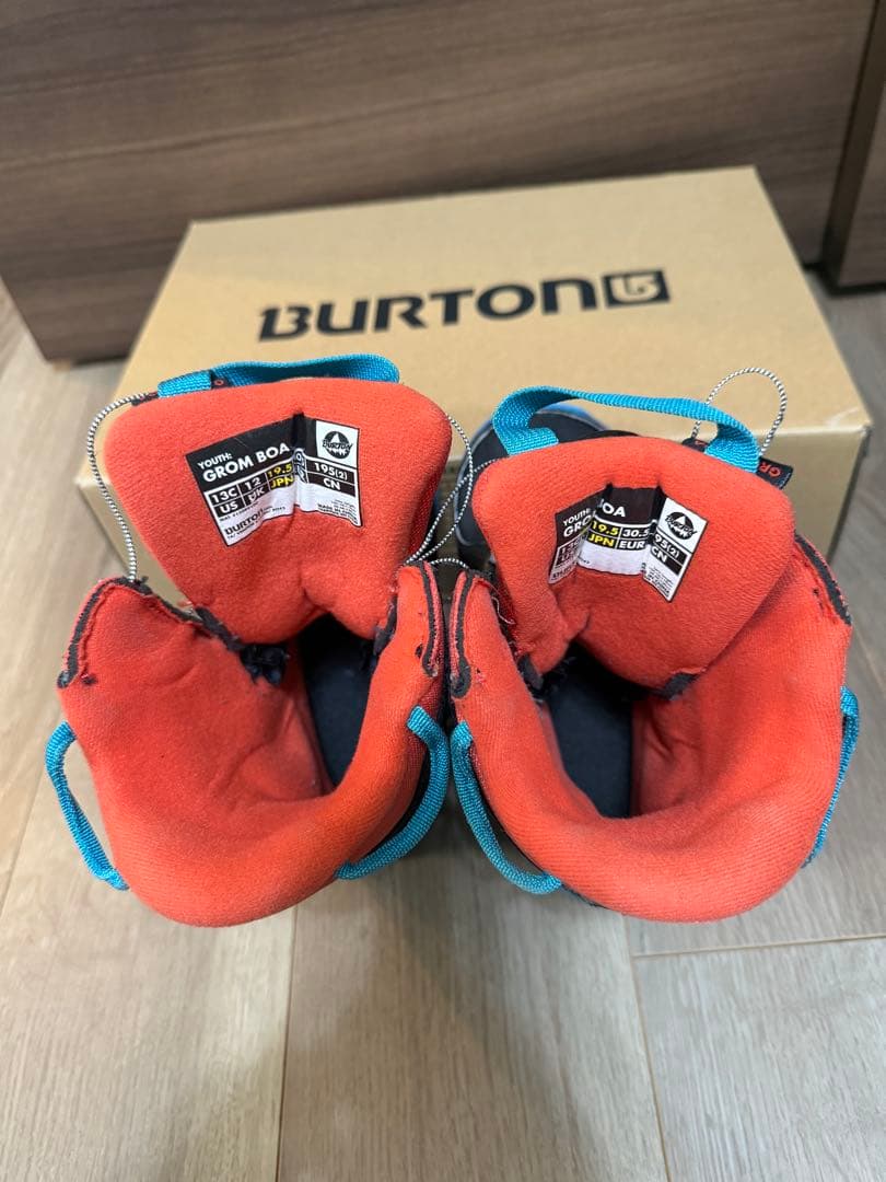 BURTON スノーボードセット 100cm ブーツ19.5cm ジュニア