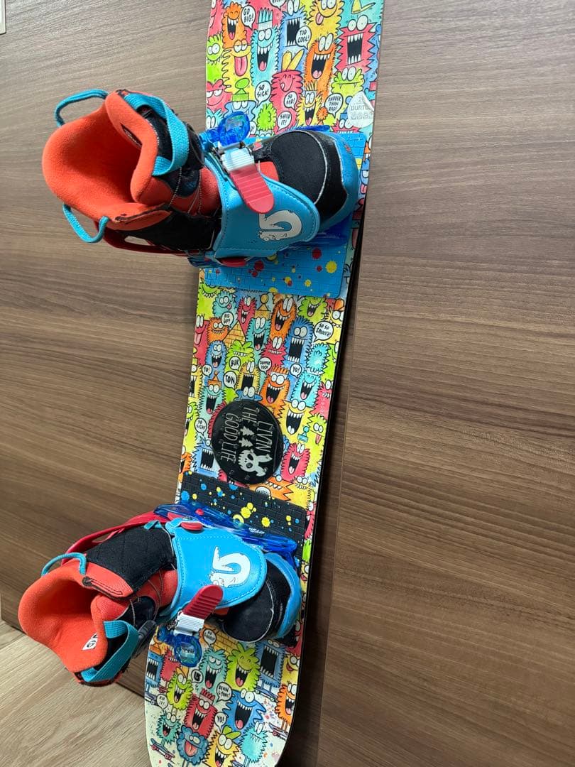 BURTON スノーボードセット 100cm ブーツ19.5cm ジュニア