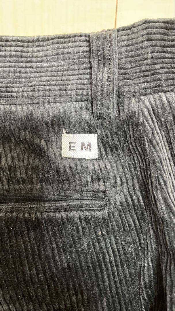 パンツ ends and means grandpa cord trousers
