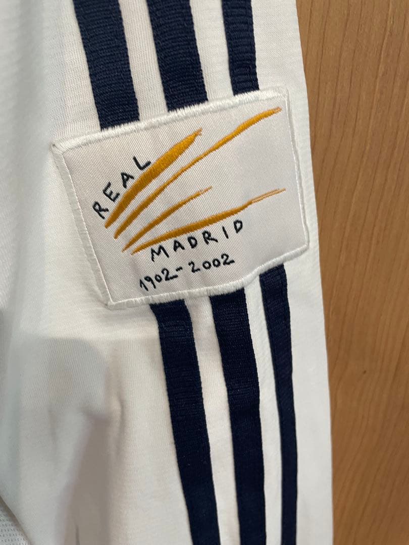 レアルマドリードユニフォーム02-03 ラウール・ゴンザレス　100th