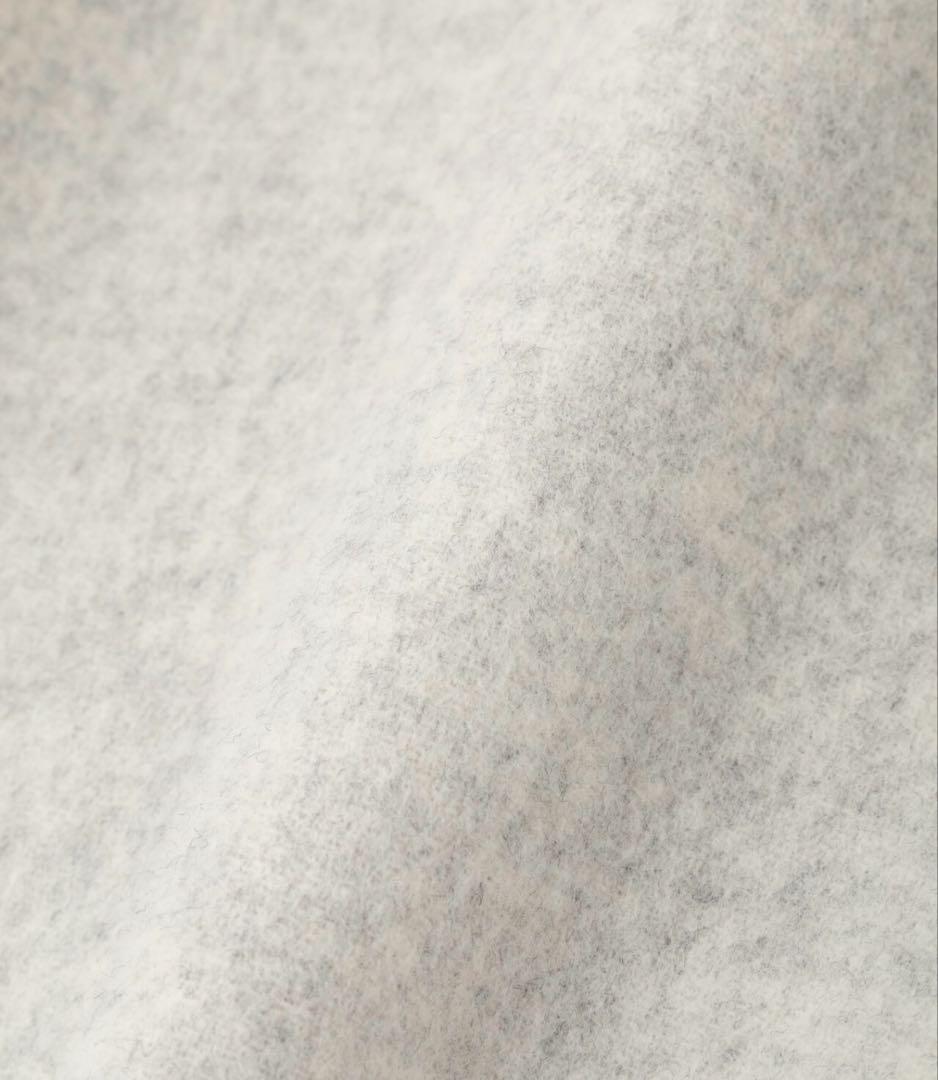 最終価格　 LE PHIL ソフトウールリバーポンチョ　 グレー　サイズ1