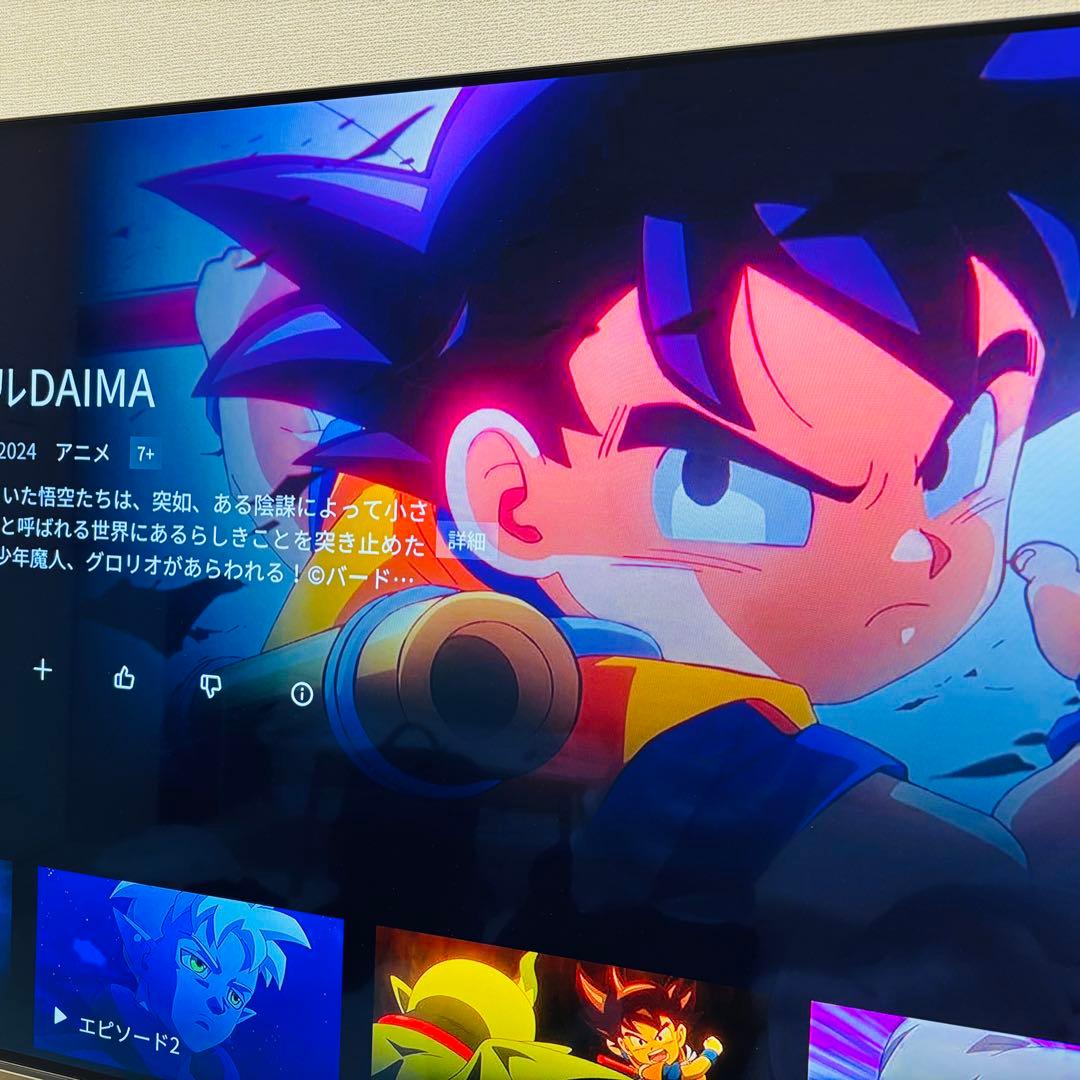 【美品】Hisense ハイセンス 65X8F 4K有機ELテレビ 65インチ