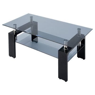 発送変更可)強化ガラス テーブル☆w1200mm xd600mm xh390mm