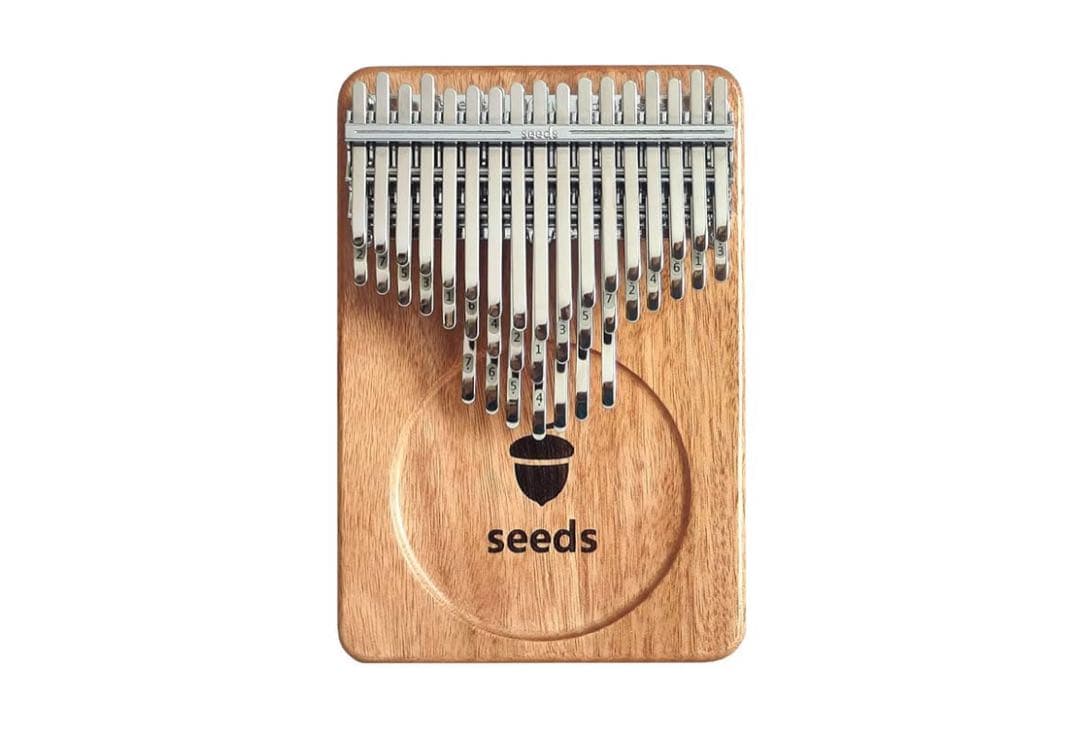seeds カリンバ 41キー 軽量 親指ピアノ 初心者セット