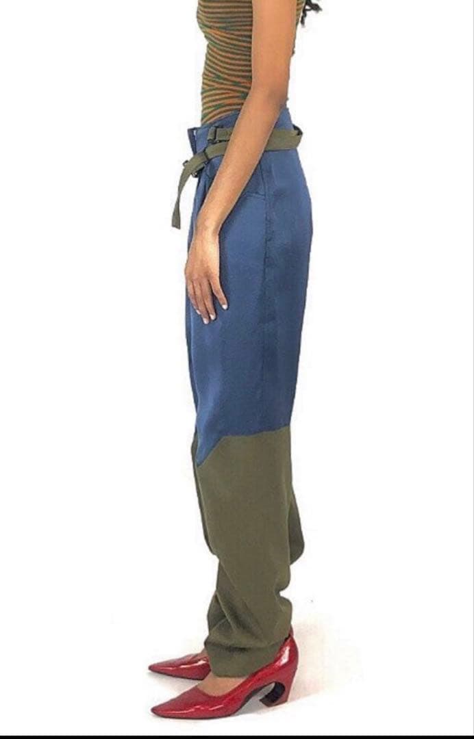 パンツ kiko kostadinov trigon pleated trouser