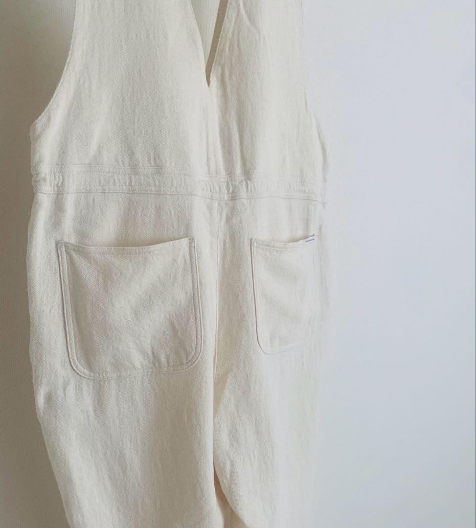 ネストローブ UpcycleLinoウール混デニム サロペット オールインワン