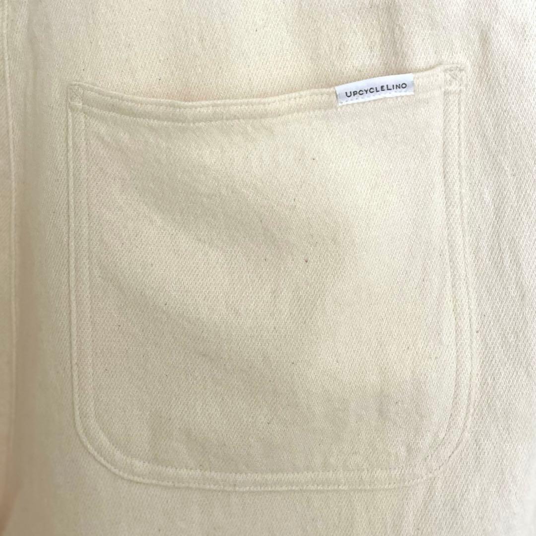 ネストローブ UpcycleLinoウール混デニム サロペット オールインワン