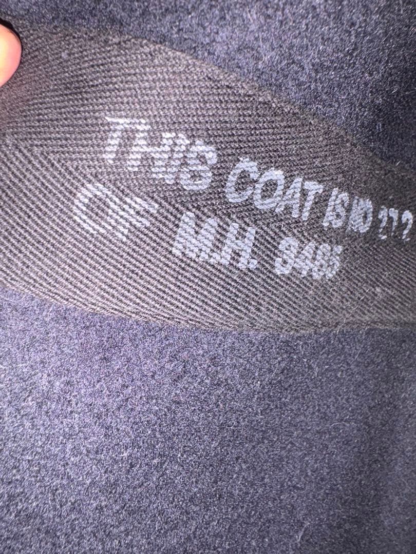 【90s イギリス製】MARGARET HOWEL　ロングダッフルコート　旧タグ