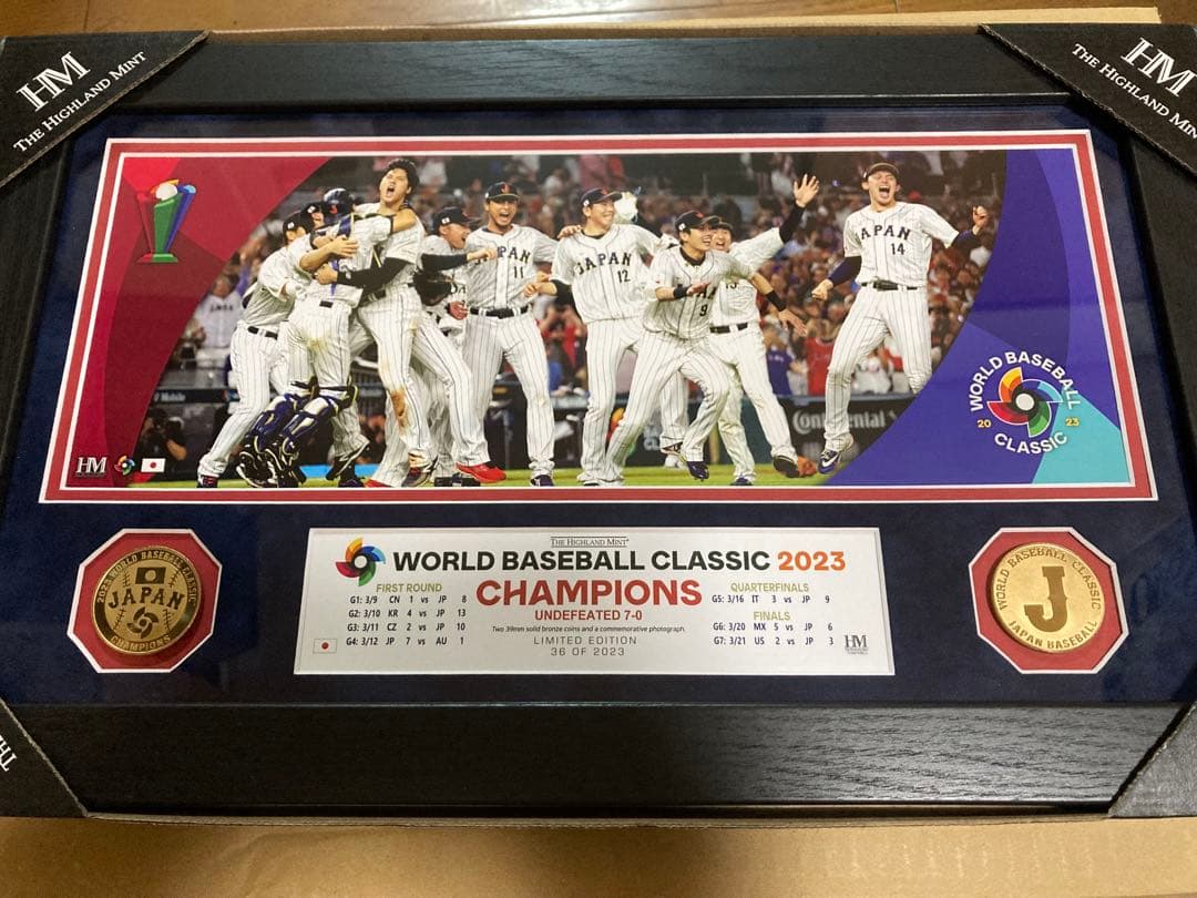 【新品】WBC 2023 大谷翔平 侍JAPAN ダブルフォトミント