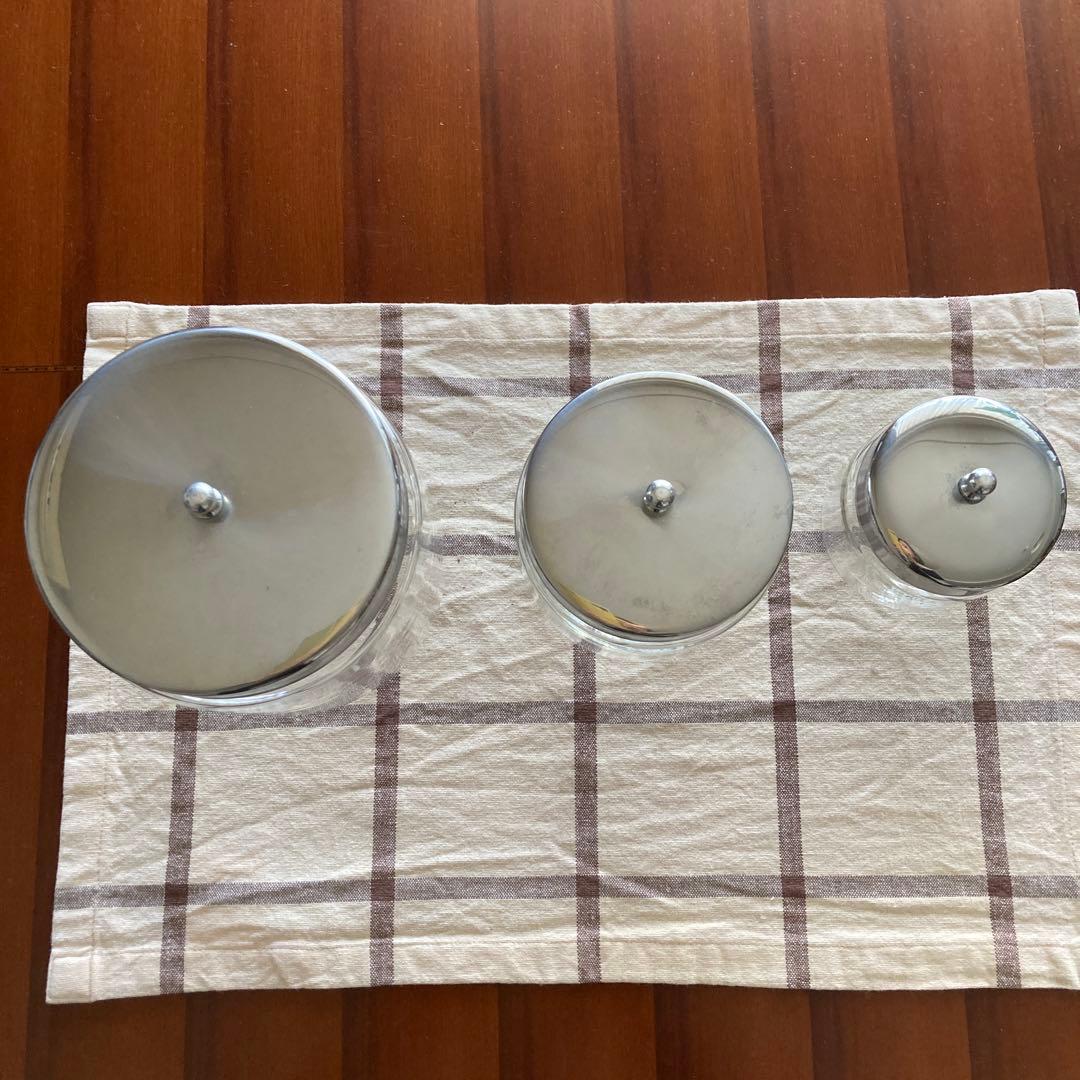 オールドパイレックス キャニスター　大・中・小　３個セット