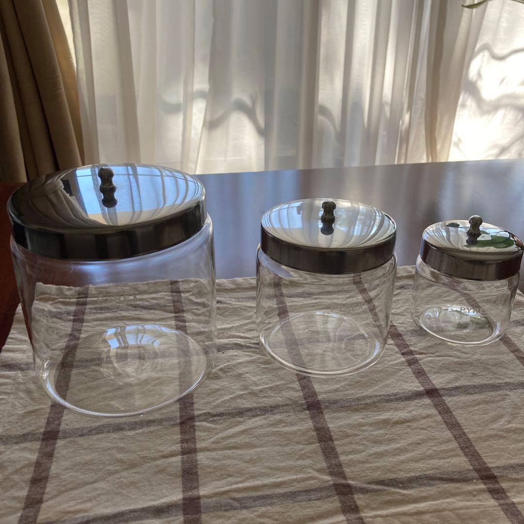 オールドパイレックス キャニスター　大・中・小　３個セット