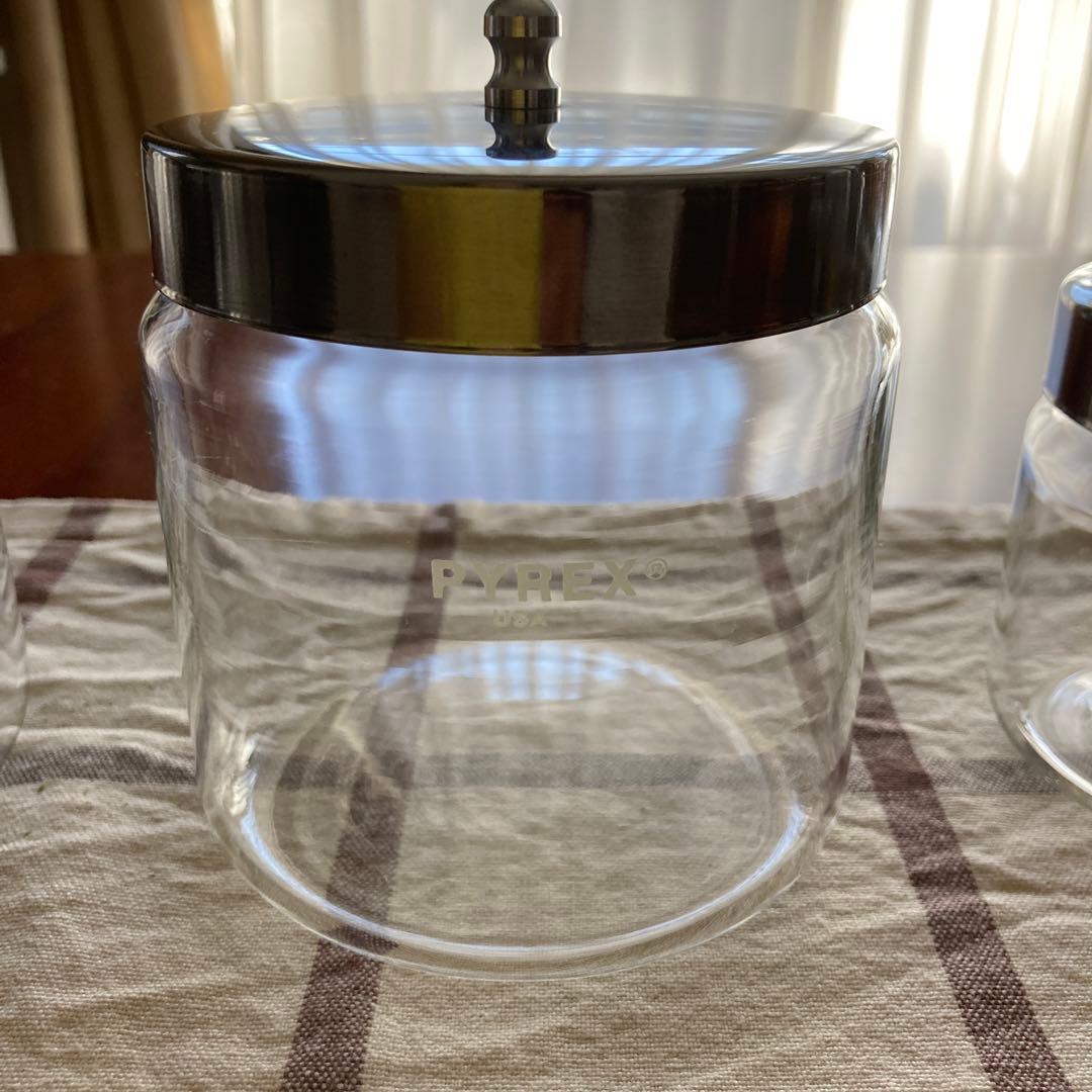 オールドパイレックス キャニスター　大・中・小　３個セット