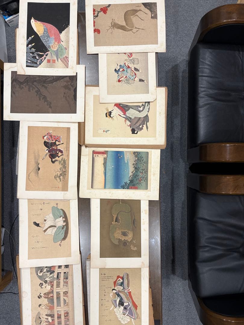 日本木版画粋　大正時代　木版印刷　24袋×3枚全72枚　北斎　広重　歌麿　他