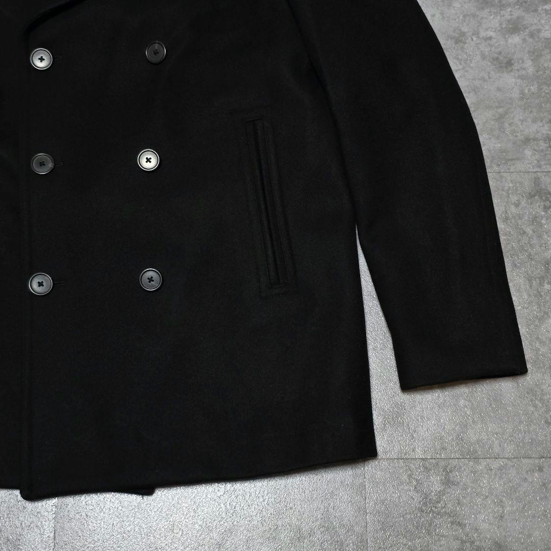 未使用級 teory セオリー 40 L ビーコート カシミヤ混 ブラック