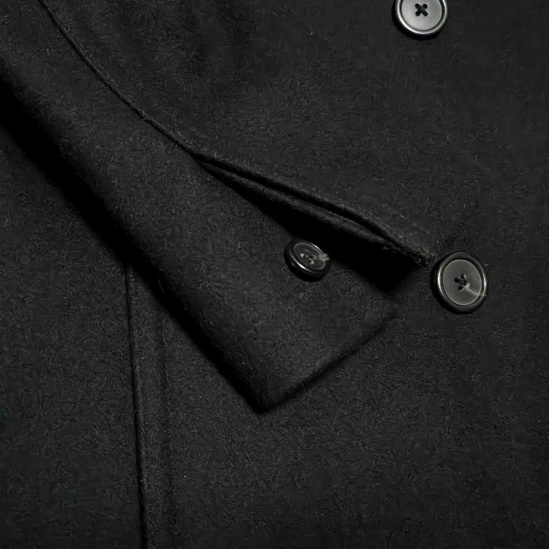 未使用級 teory セオリー 40 L ビーコート カシミヤ混 ブラック