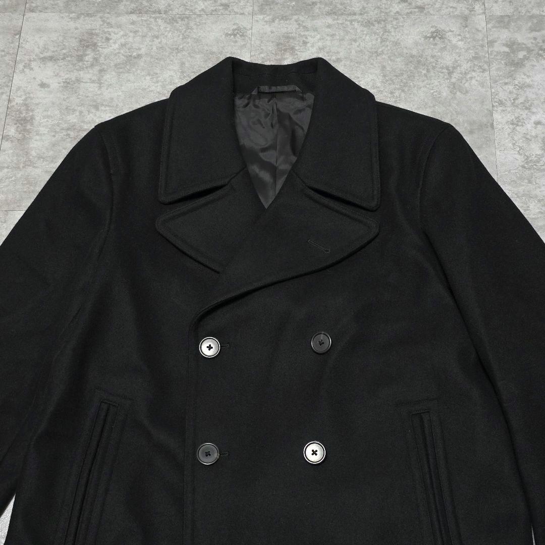 未使用級 teory セオリー 40 L ビーコート カシミヤ混 ブラック