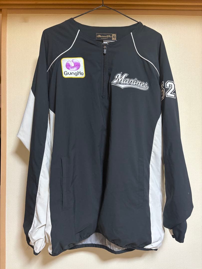 千葉ロッテマリーンズ長袖ジャージ 益田直也選手実使用支給品52