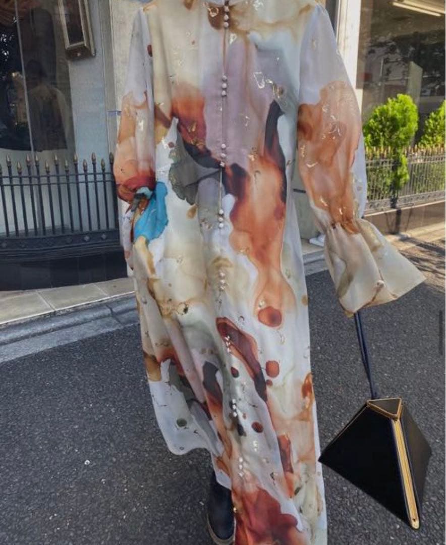 ★未使用美品★UNDRESSED AMELIA INK ART DRESS