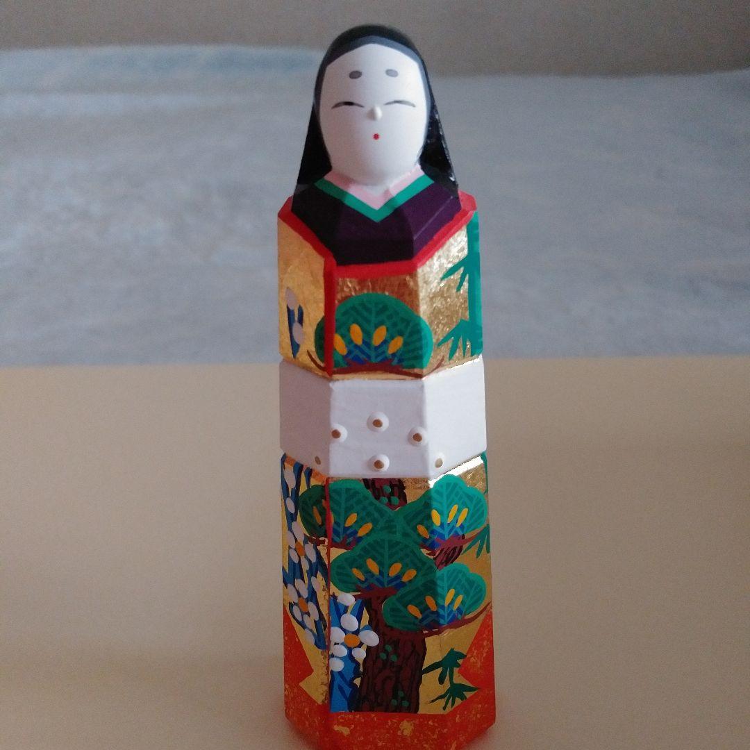 木製雛人形セット（専用箱付き）