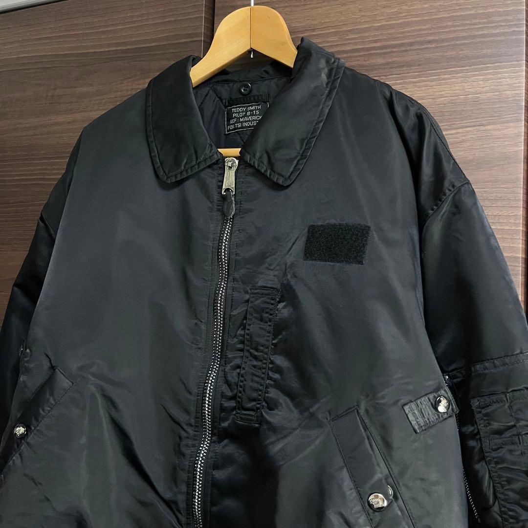 TEDDY SMITH B-15 フライトジャケット 中綿 XXL CWU 古着