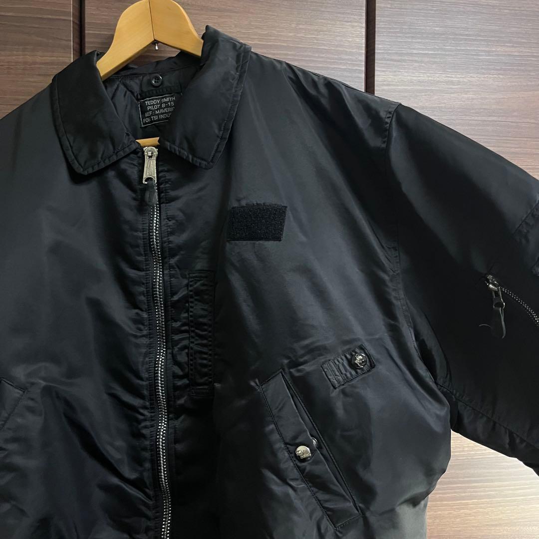 TEDDY SMITH B-15 フライトジャケット 中綿 XXL CWU 古着