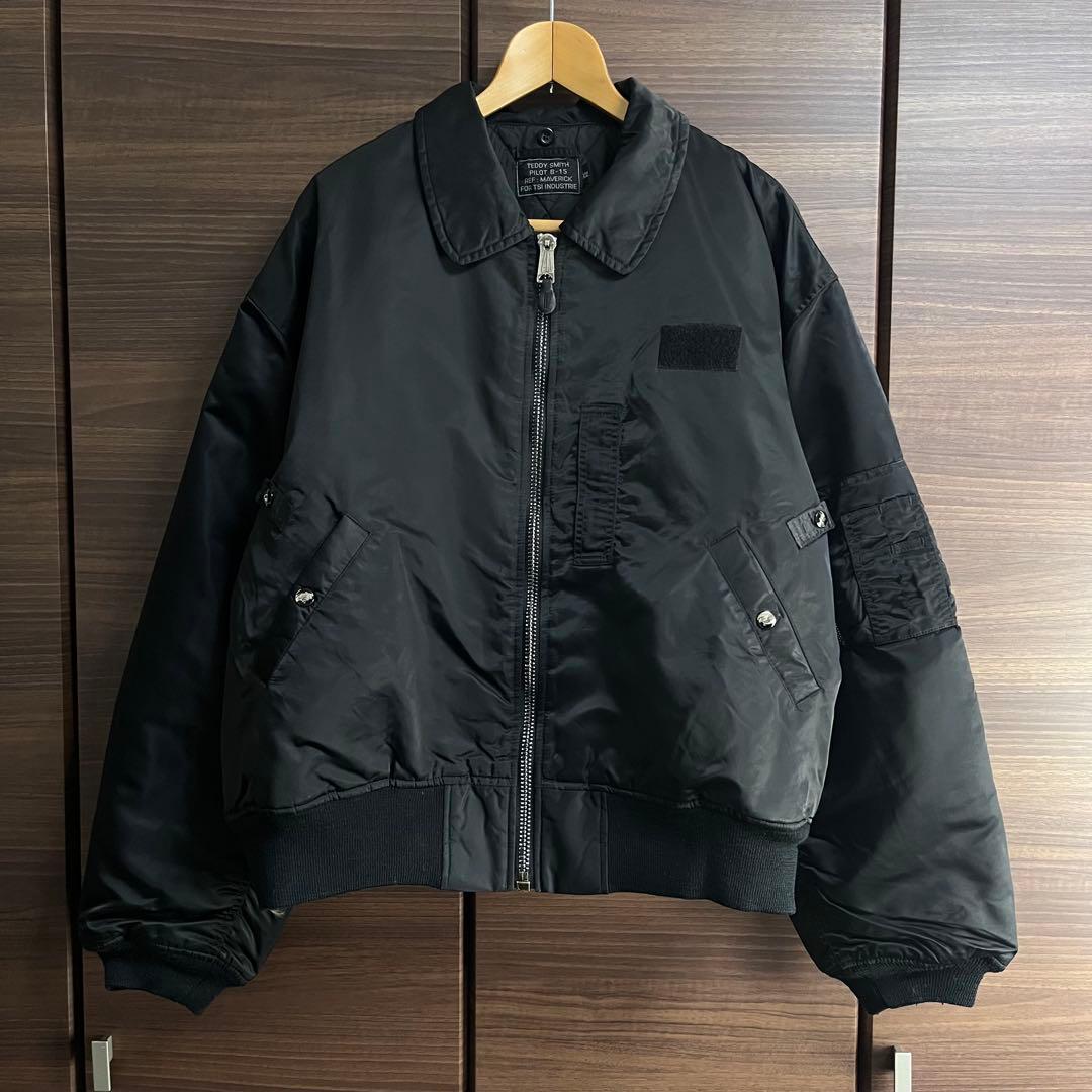TEDDY SMITH B-15 フライトジャケット 中綿 XXL CWU 古着