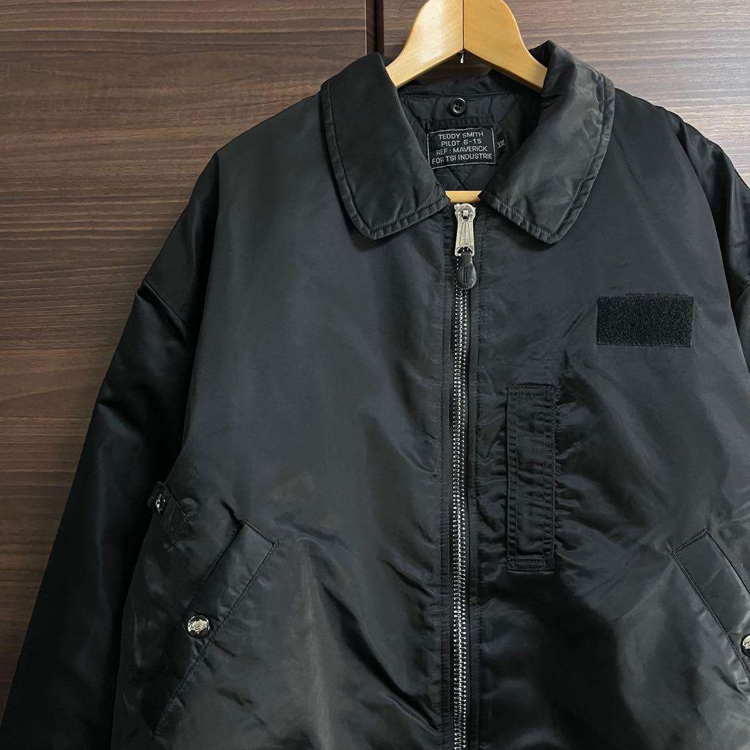 TEDDY SMITH B-15 フライトジャケット 中綿 XXL CWU 古着