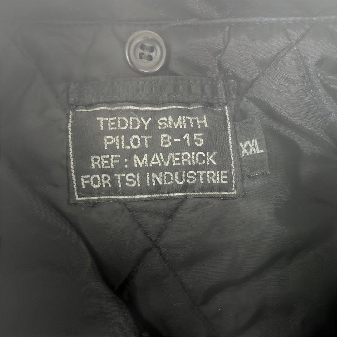 TEDDY SMITH B-15 フライトジャケット 中綿 XXL CWU 古着