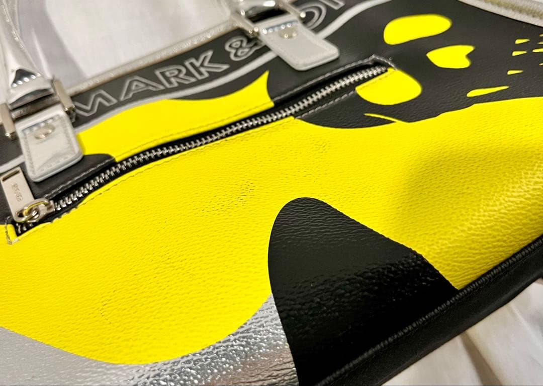 ① MARK&LONA マークアンドロナ ハンドバッグ スカルデザイン