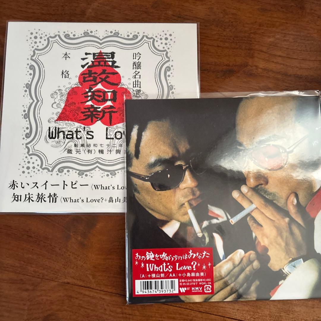 What's Love? 横山剣　小島真由美　BonniePink 2枚セット