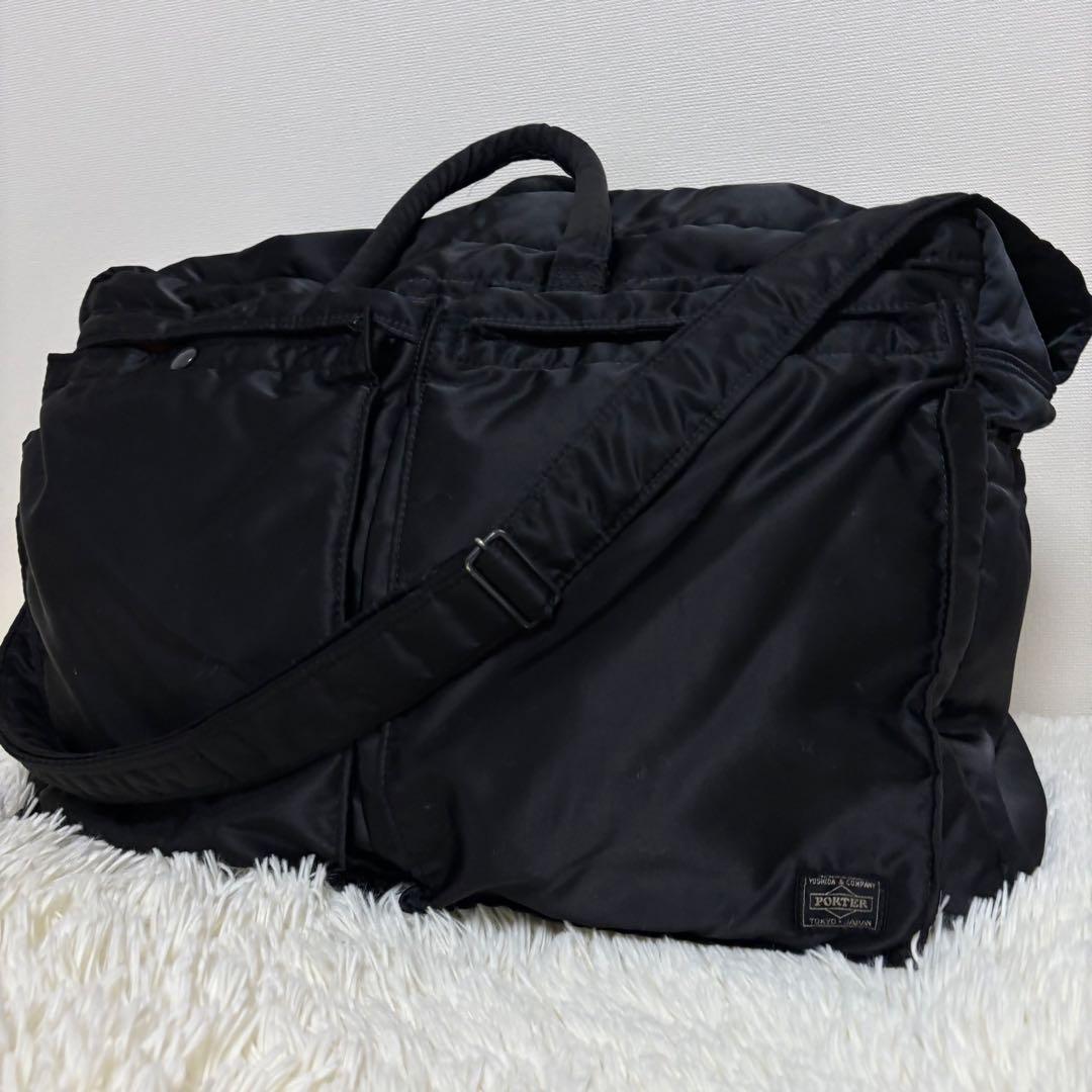 【良品】ポーター タンカー ボストンバッグ ブラック