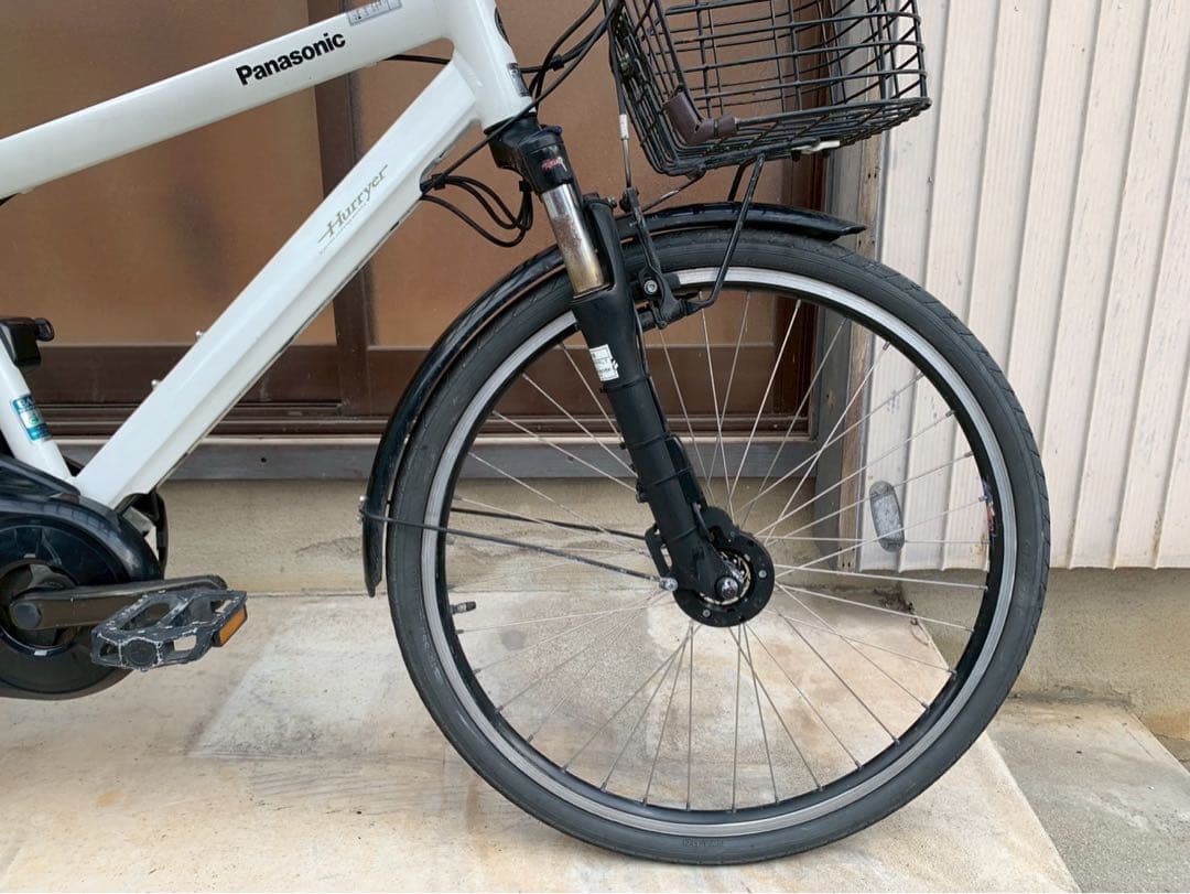 電動自転車　No.6722 パナソニック　ハリヤ 26インチ ホワイト